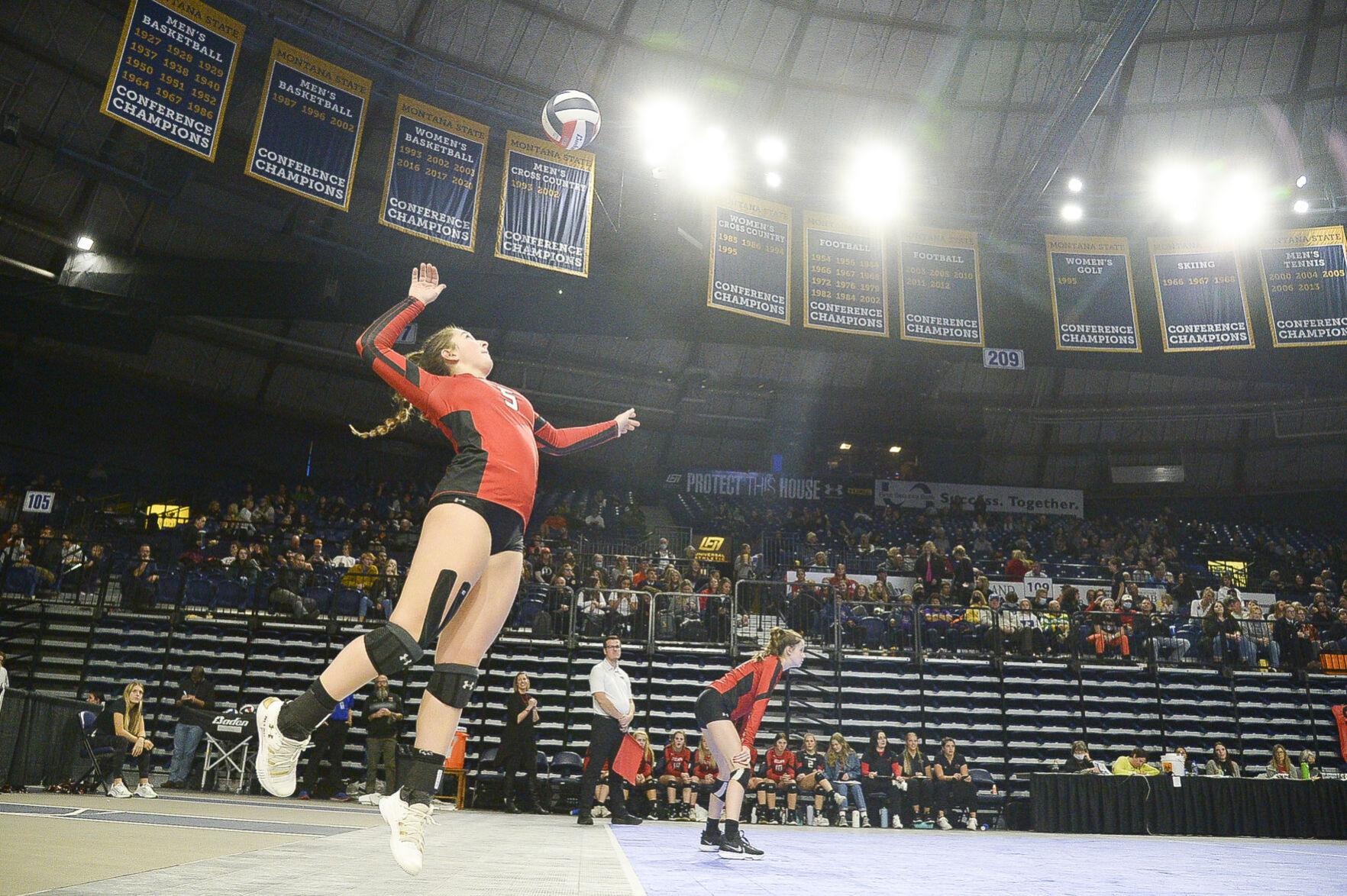 Bozeman vs. Flathead volleyball